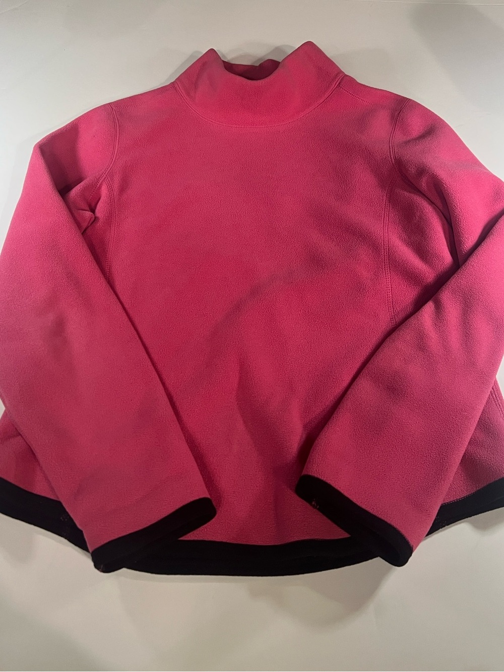Barrace Collection Pink Fleece Pullover Size Medium